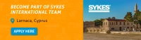 Sykes international team in Larnaca, Cyprus